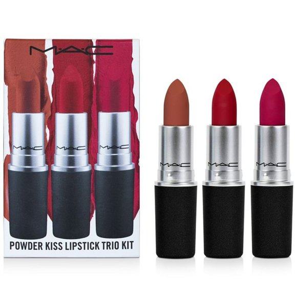 MAC Cosmetics Other - Last set! MAC Trio Lipstick MULL IT OVER WERK WERK WERK SHOCKING REVELATION NIB